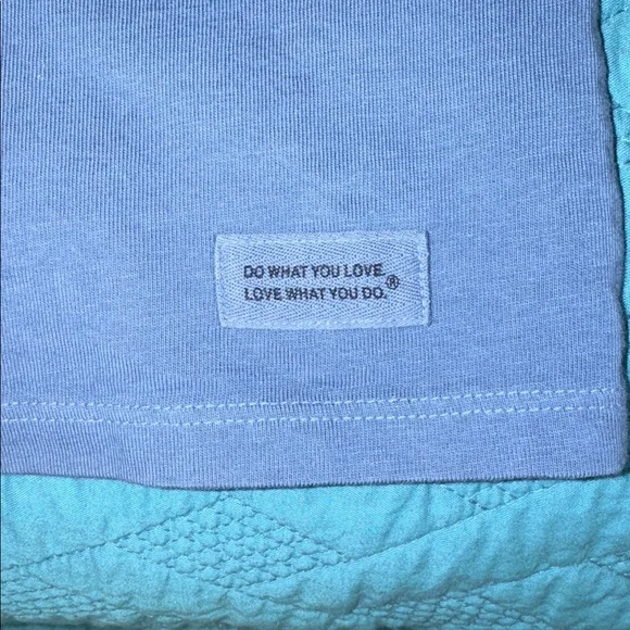 Life Is Good Slate T-Shirt with Boot Tracks and Paw Prints - Picture 5 of 7